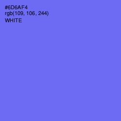 #6D6AF4 - Moody Blue Color Image