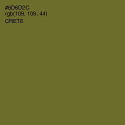 #6D6D2C - Crete Color Image