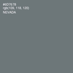 #6D7678 - Nevada Color Image
