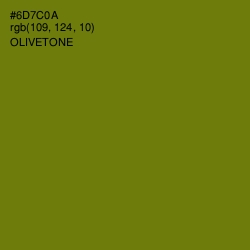 #6D7C0A - Olivetone Color Image