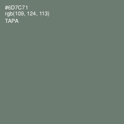 #6D7C71 - Tapa Color Image