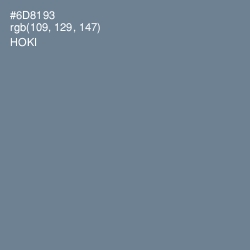 #6D8193 - Hoki Color Image