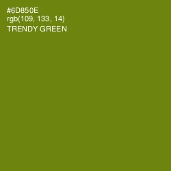 #6D850E - Trendy Green Color Image