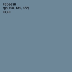 #6D8698 - Hoki Color Image