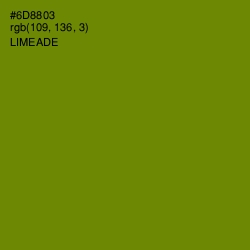 #6D8803 - Limeade Color Image