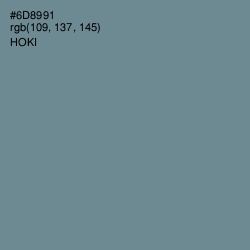 #6D8991 - Hoki Color Image