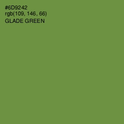 #6D9242 - Glade Green Color Image