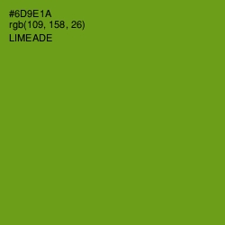 #6D9E1A - Limeade Color Image