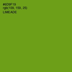 #6D9F19 - Limeade Color Image