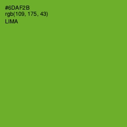 #6DAF2B - Lima Color Image