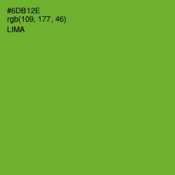 #6DB12E - Lima Color Image