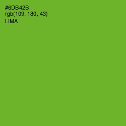 #6DB42B - Lima Color Image