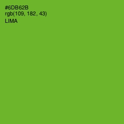 #6DB62B - Lima Color Image