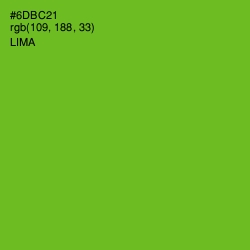 #6DBC21 - Lima Color Image