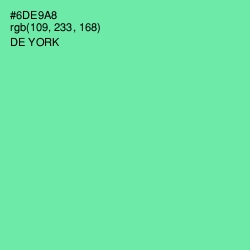 #6DE9A8 - De York Color Image