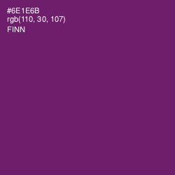#6E1E6B - Finn Color Image