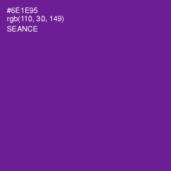 #6E1E95 - Seance Color Image