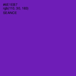 #6E1EB7 - Seance Color Image