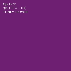 #6E1F72 - Honey Flower Color Image