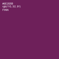 #6E205B - Finn Color Image