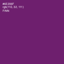 #6E206F - Finn Color Image