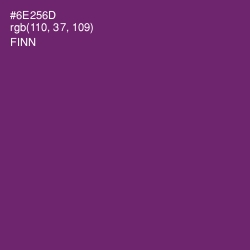 #6E256D - Finn Color Image