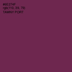 #6E274F - Tawny Port Color Image