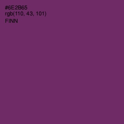 #6E2B65 - Finn Color Image