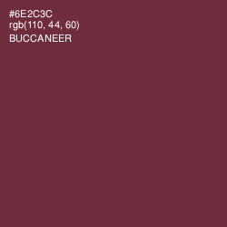 #6E2C3C - Buccaneer Color Image