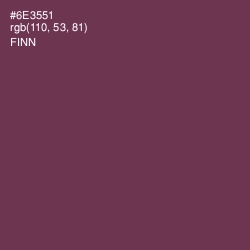 #6E3551 - Finn Color Image