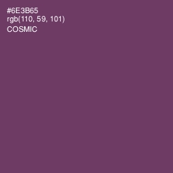#6E3B65 - Cosmic Color Image