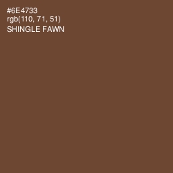 #6E4733 - Shingle Fawn Color Image