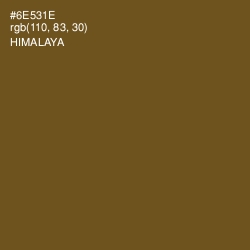 #6E531E - Himalaya Color Image