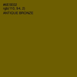 #6E5E02 - Antique Bronze Color Image