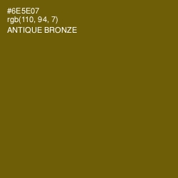 #6E5E07 - Antique Bronze Color Image