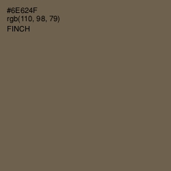 #6E624F - Finch Color Image