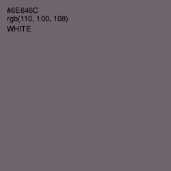 #6E646C - Dove Gray Color Image