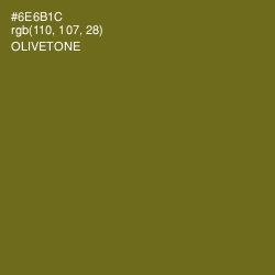 #6E6B1C - Olivetone Color Image