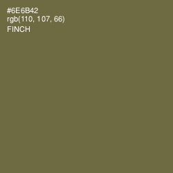 #6E6B42 - Finch Color Image