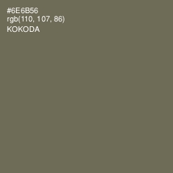 #6E6B56 - Kokoda Color Image