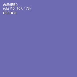 #6E6BB2 - Deluge Color Image