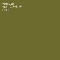 #6E6C2D - Crete Color Image