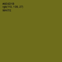 #6E6D1B - Olivetone Color Image