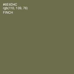 #6E6D4C - Finch Color Image