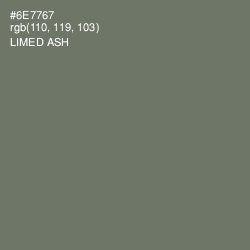 #6E7767 - Limed Ash Color Image