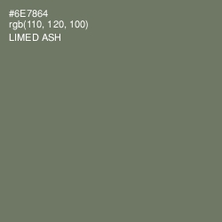 #6E7864 - Limed Ash Color Image