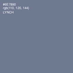 #6E7890 - Lynch Color Image
