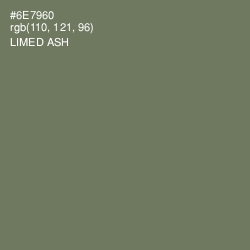 #6E7960 - Limed Ash Color Image