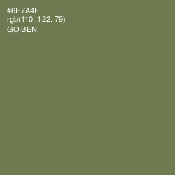 #6E7A4F - Go Ben Color Image