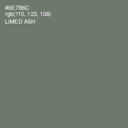 #6E7B6C - Limed Ash Color Image